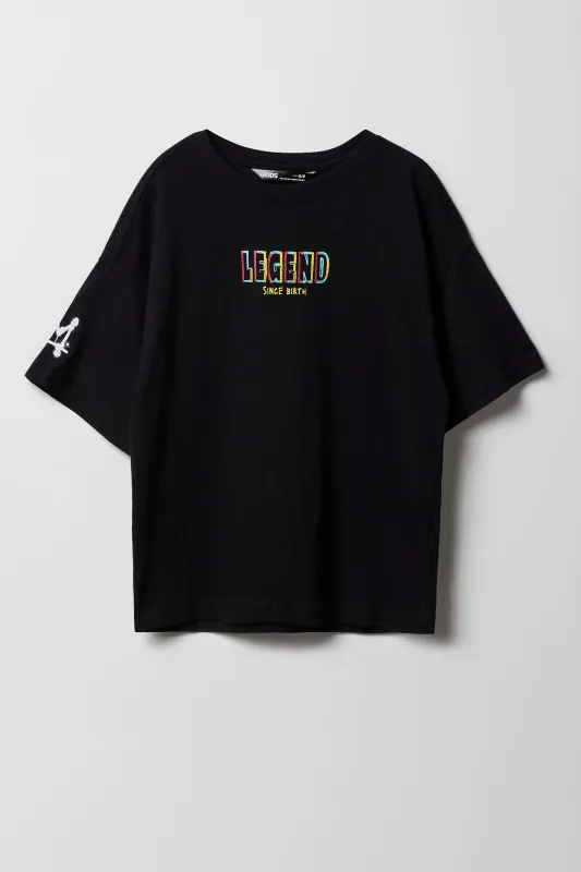 T-shirt à imprimé  Legend pour garçon sold by Urban Planet