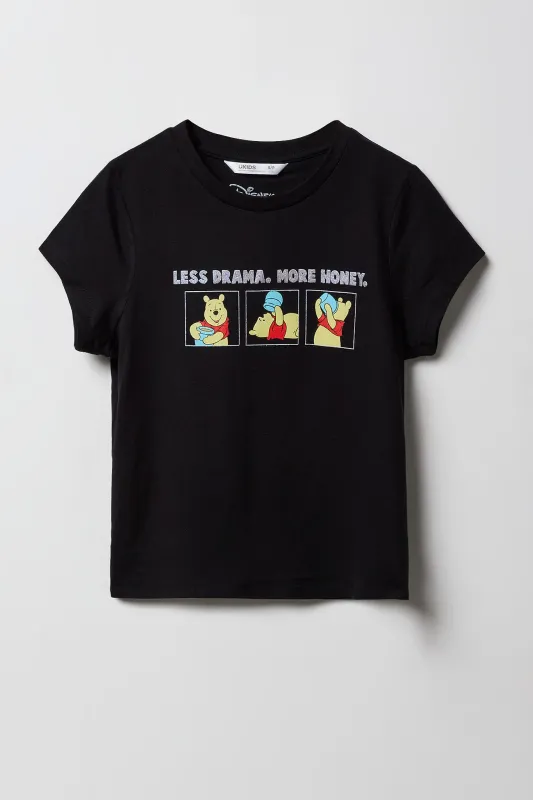 T-shirt à imprimé Winnie the Pooh pour fille sold by Urban Planet