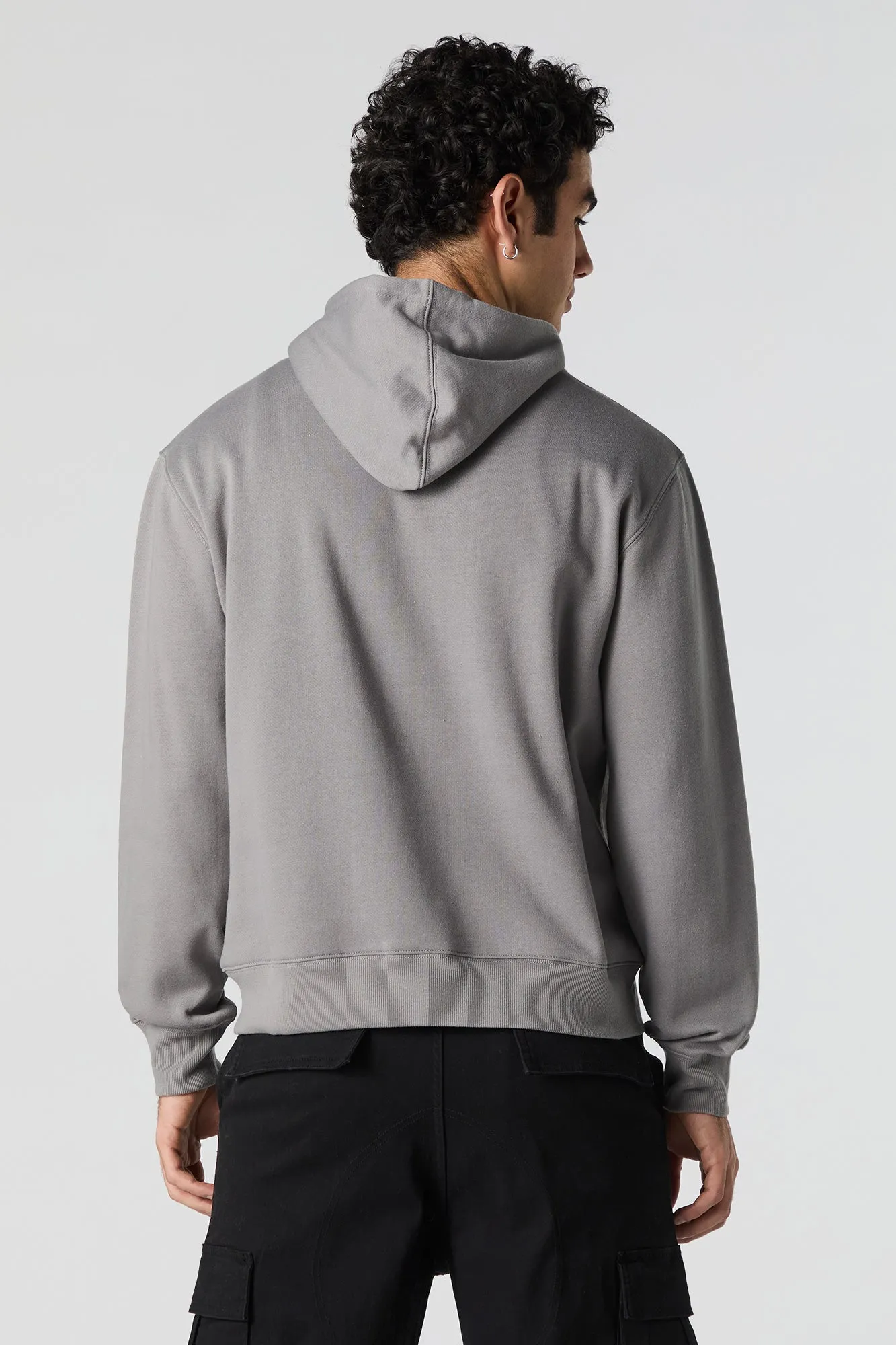 Haut à capuchon en molleton à imprimé HD Self Made sold by Urban Planet product image thumbnail 2