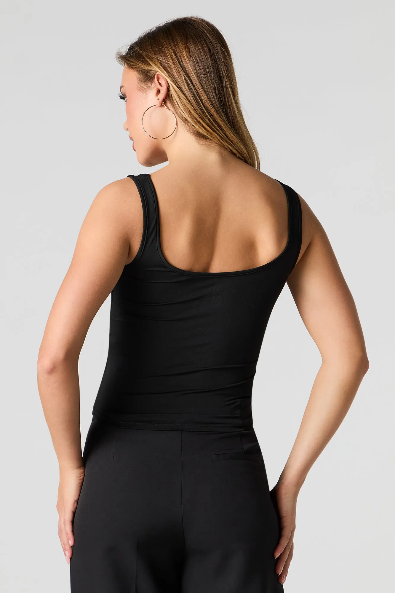 Contour Scoop Neck Tank sold by Urban Planet product image thumbnail 5