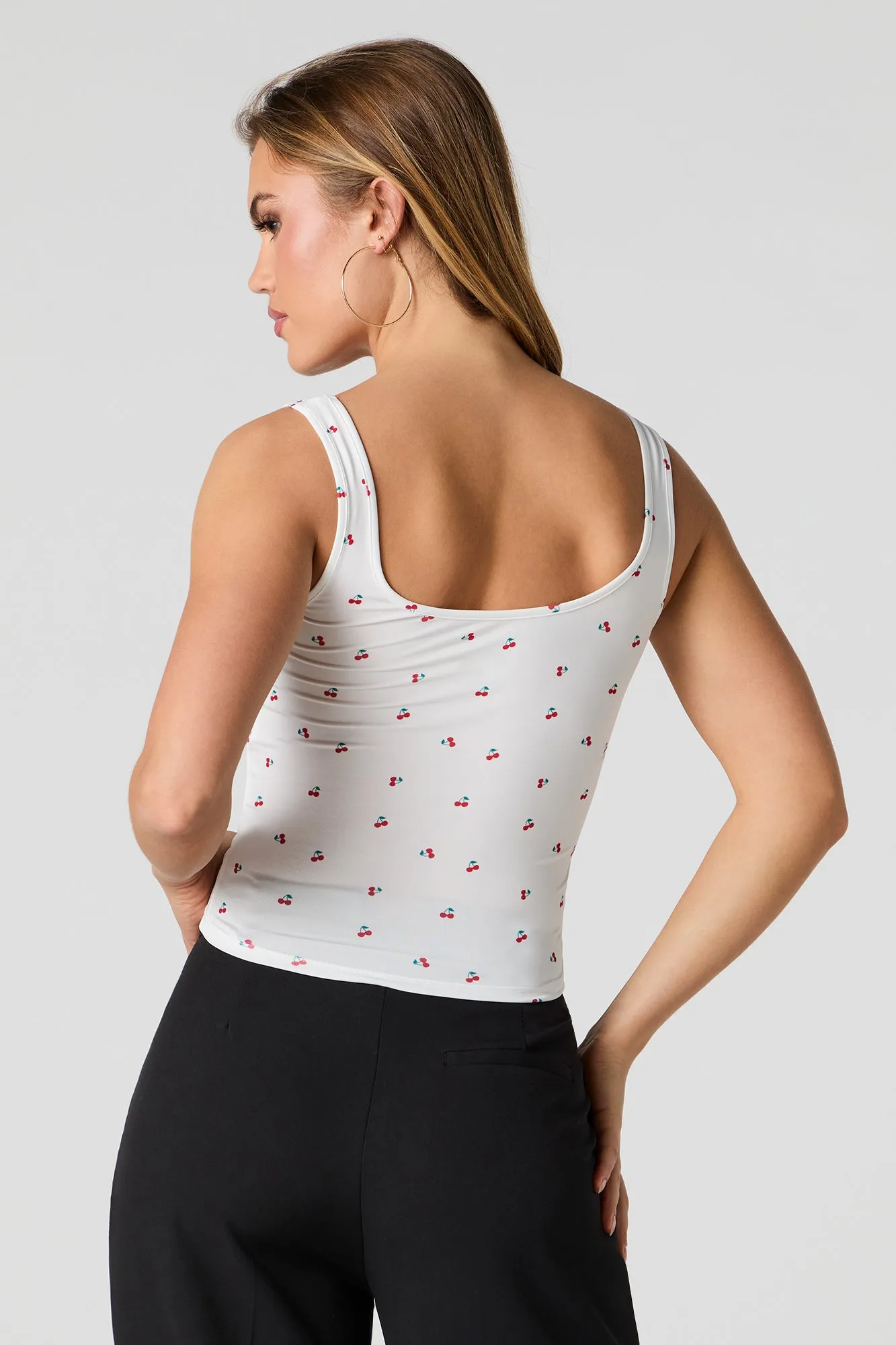 Contour Scoop Neck Tank sold by Urban Planet product image thumbnail 2