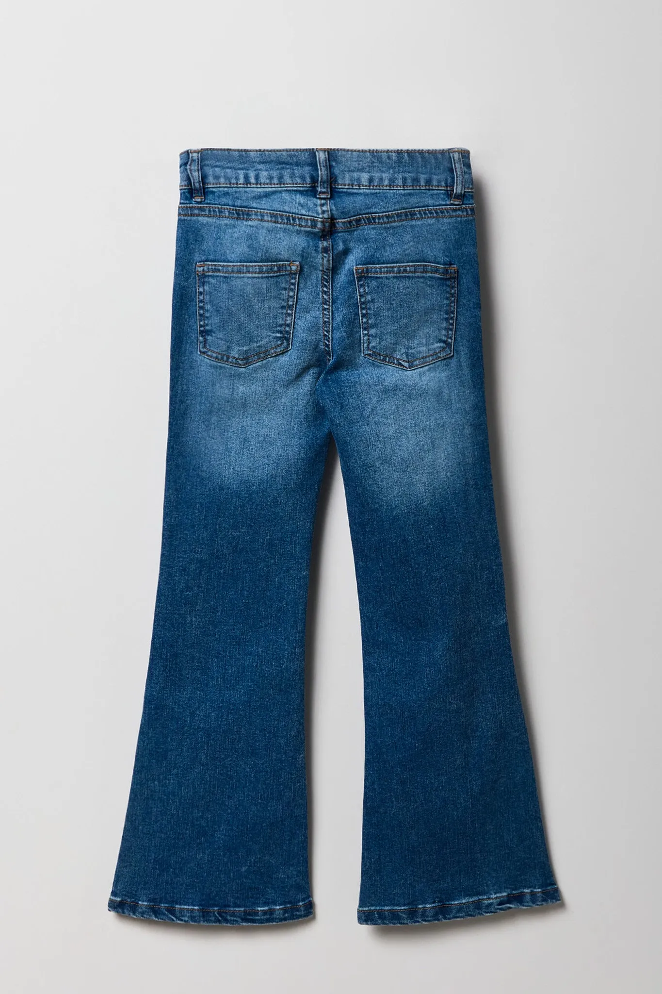 Girls Mid Rise Flare Jean sold by Urban Planet product image thumbnail 4
