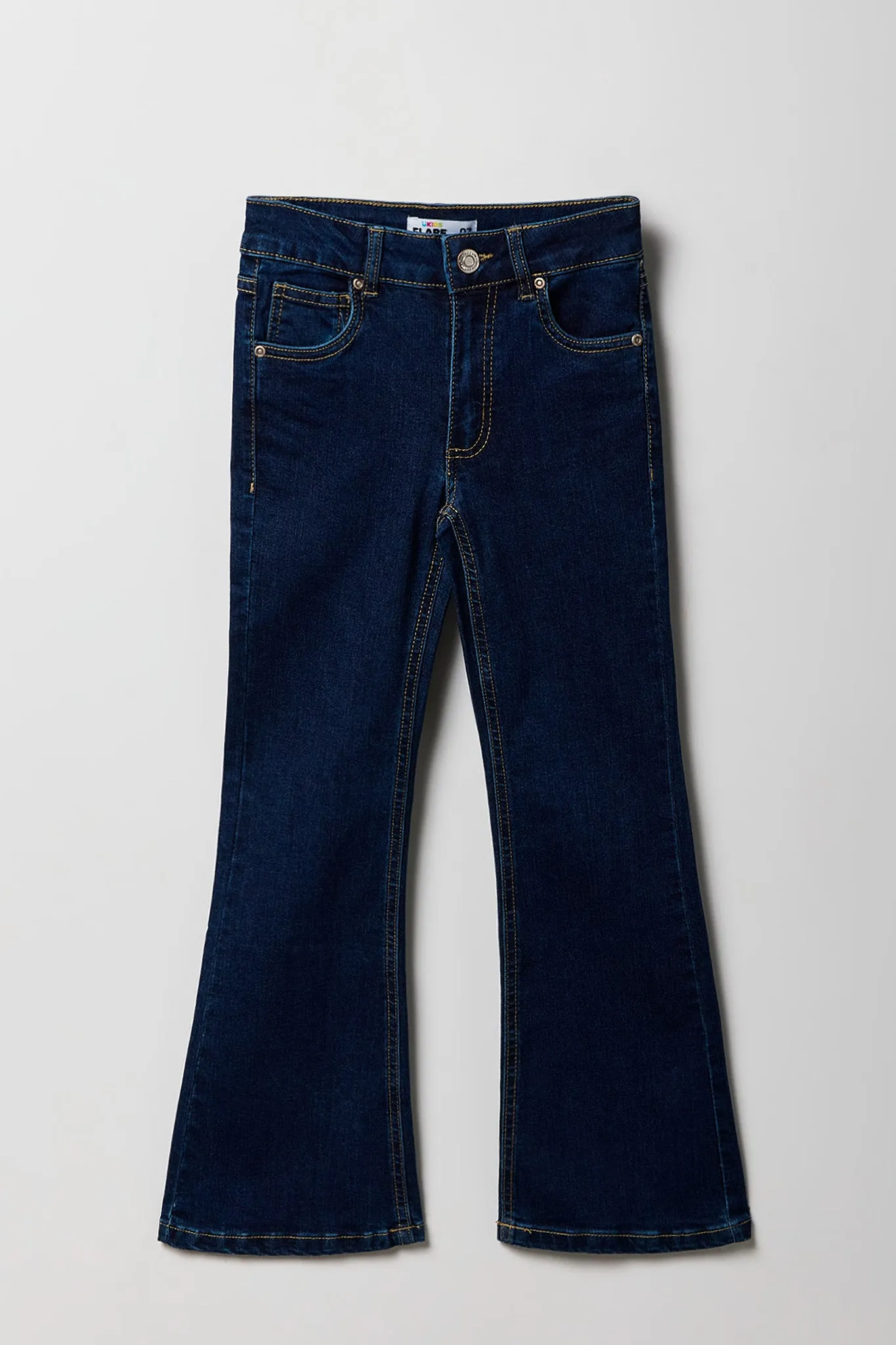 Girls Mid Rise Flare Jean sold by Urban Planet