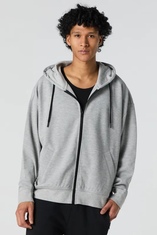 Active Fleece Zip-Up Hoodie sold by Urban Planet