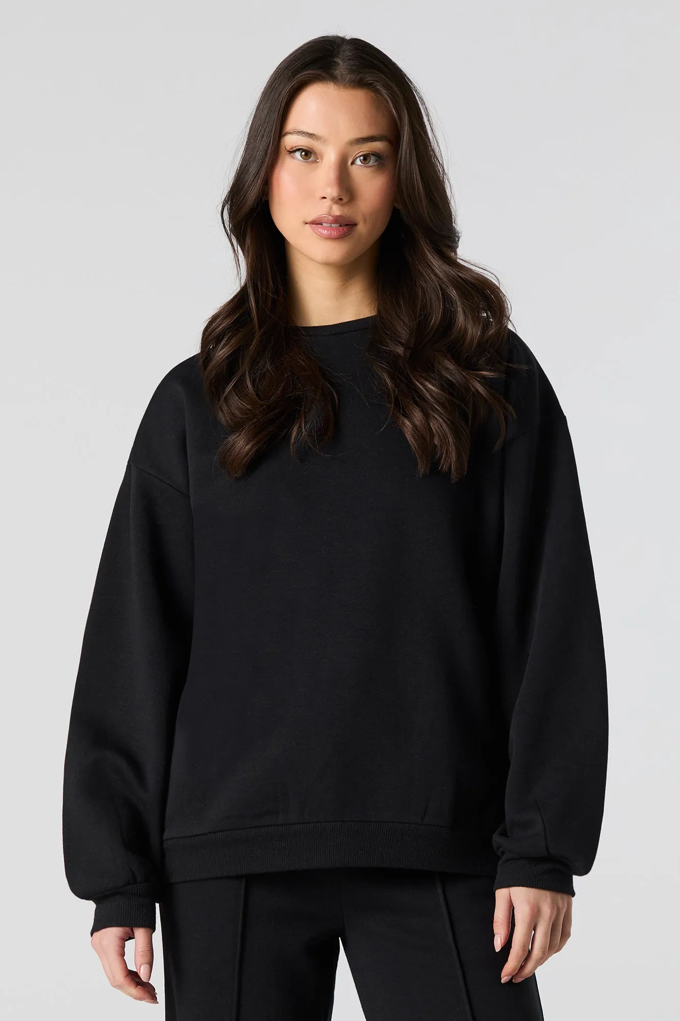 Fleece Sweatshirt sold by Urban Planet product image thumbnail 4
