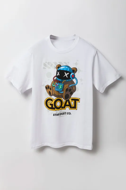 T-shirt à imprimé GOAT Bear sold by Urban Planet