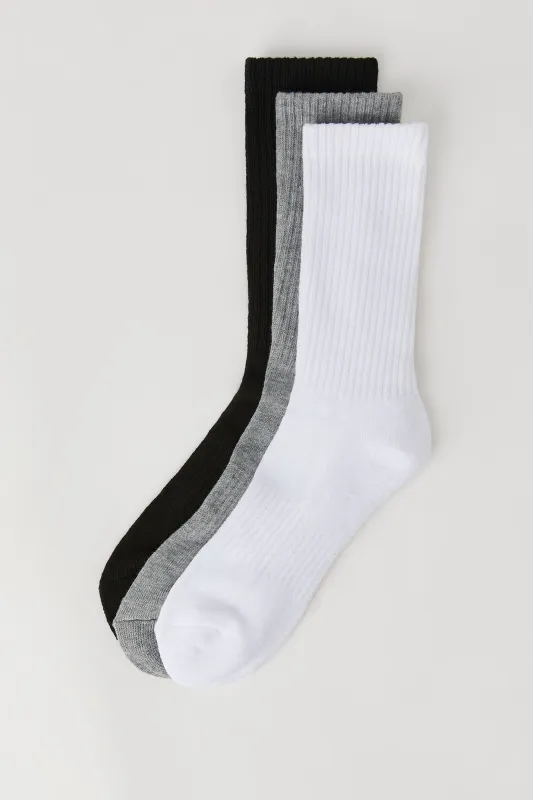 Boys Crew Socks (3 Pack) sold by Urban Planet