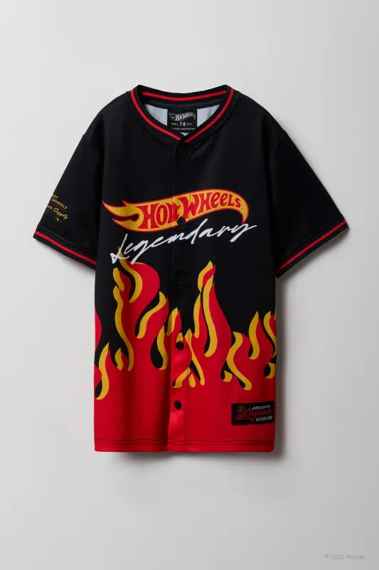 Jersey de base-ball en filet à imprimé Hot Wheels™  pour enfants sold by Urban Planet