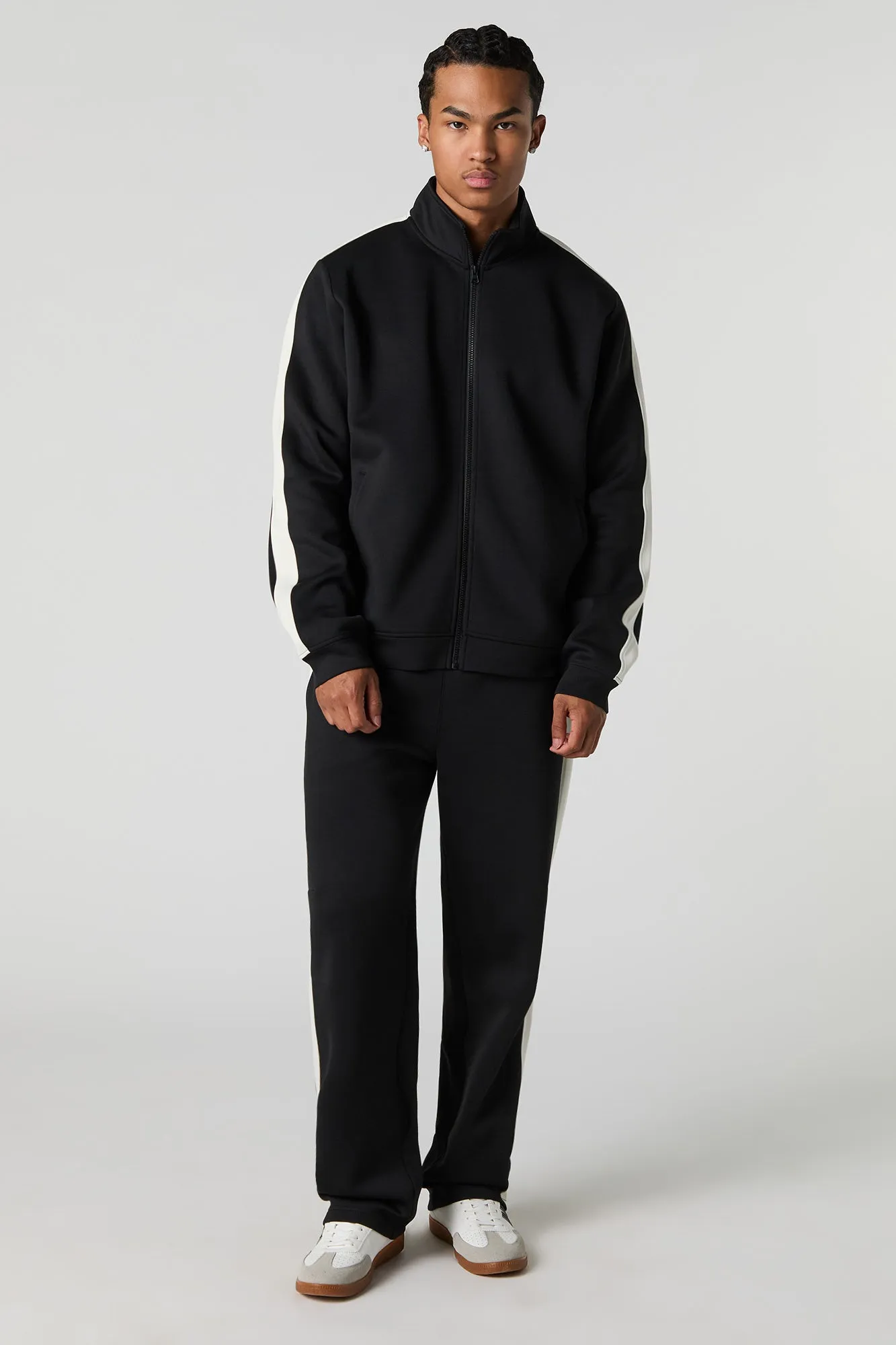 Pantalon d'entraînement Active en scuba contrastant rayé sold by Urban Planet product image thumbnail 5