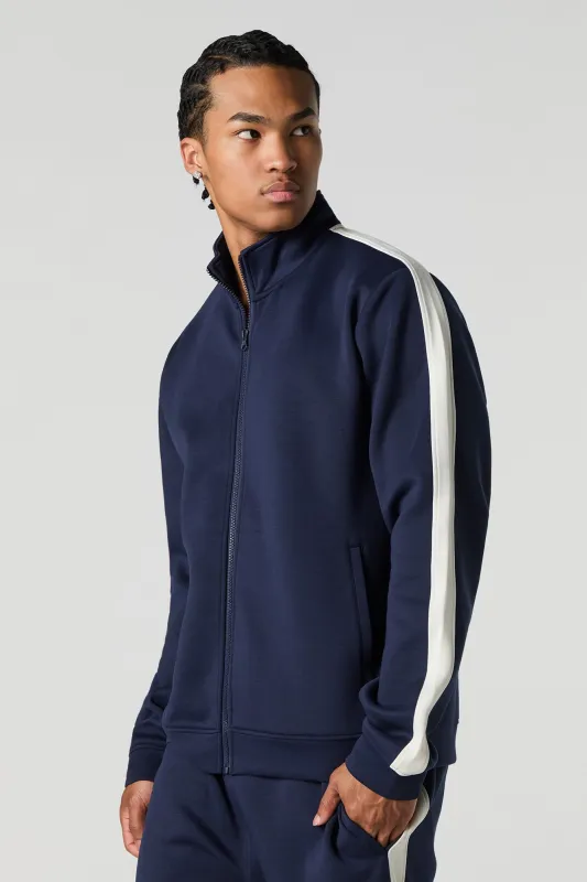 Blouson Active en scuba contrastant rayé sold by Urban Planet