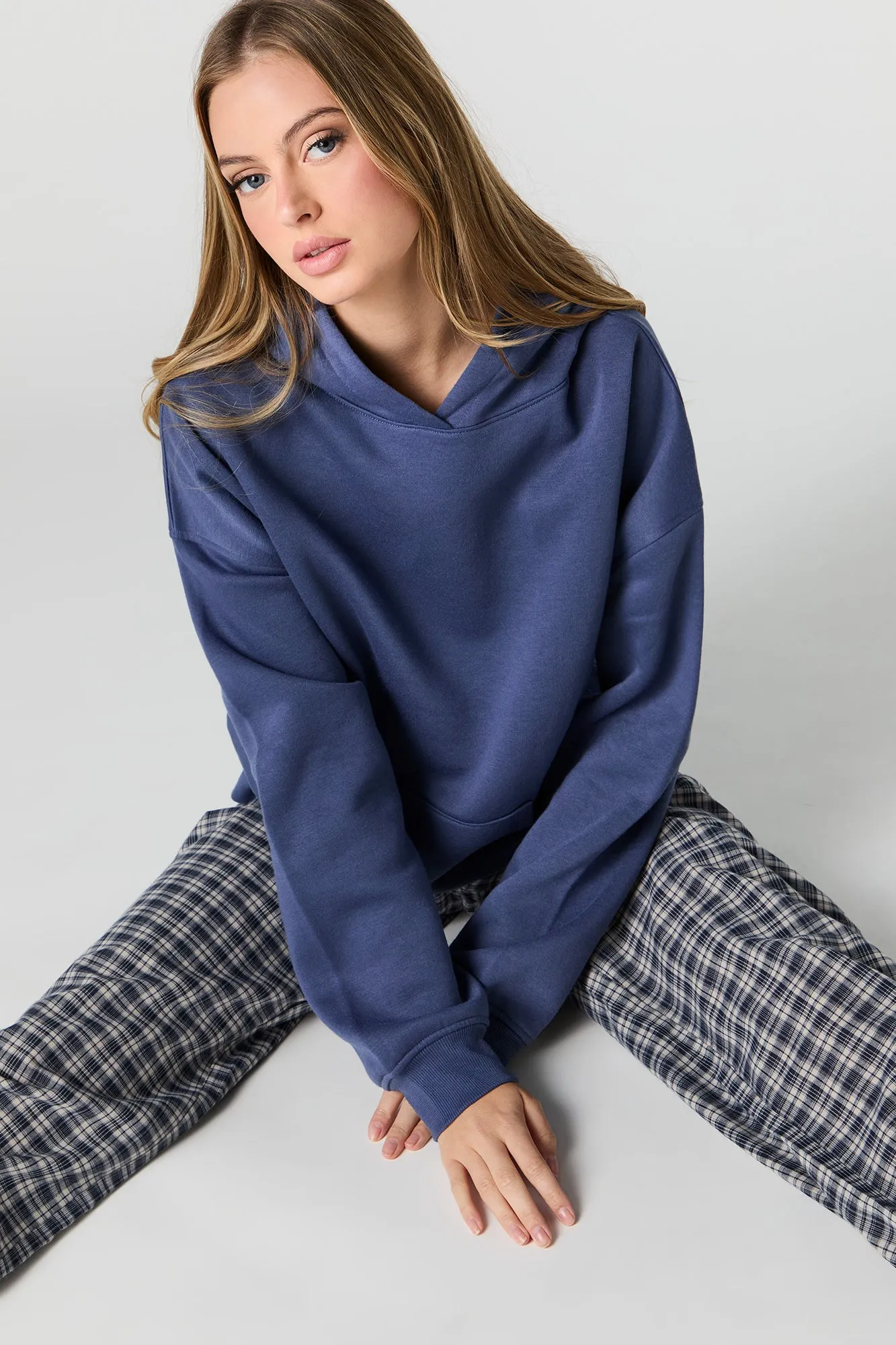 Haut à capuchon en molleton surdimensionné sold by Urban Planet