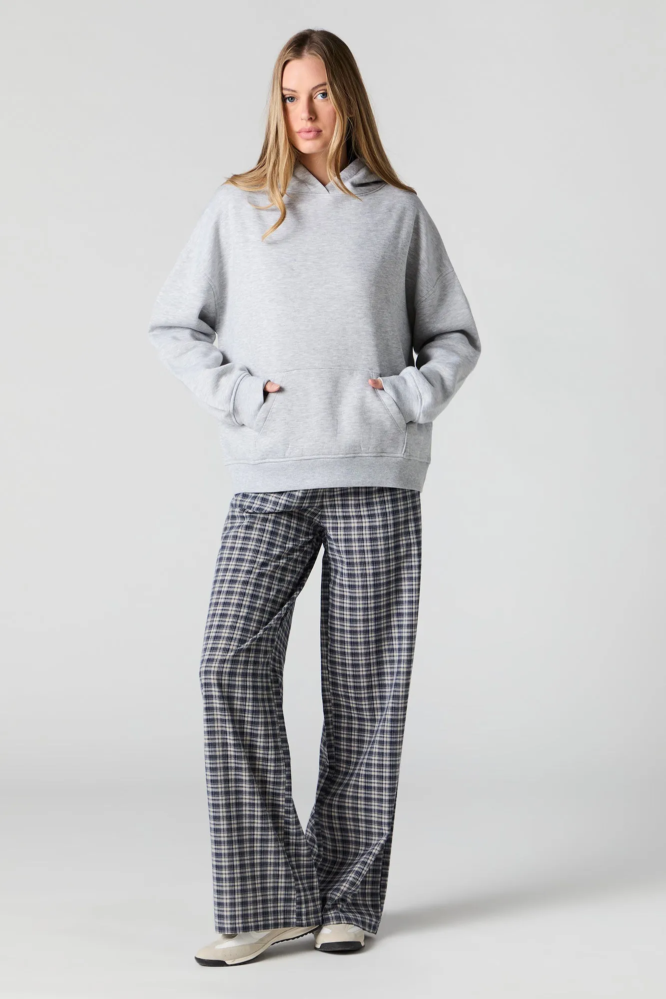 Haut à capuchon en molleton surdimensionné sold by Urban Planet product image thumbnail 4