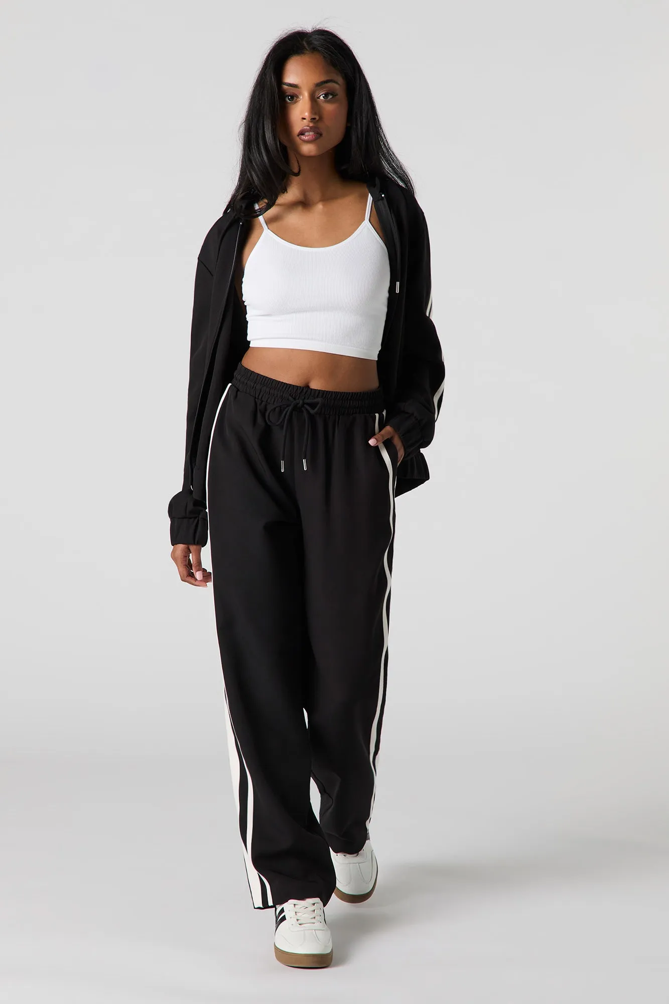 Active Side Striped Drawstring Pant sold by Urban Planet product image thumbnail 4