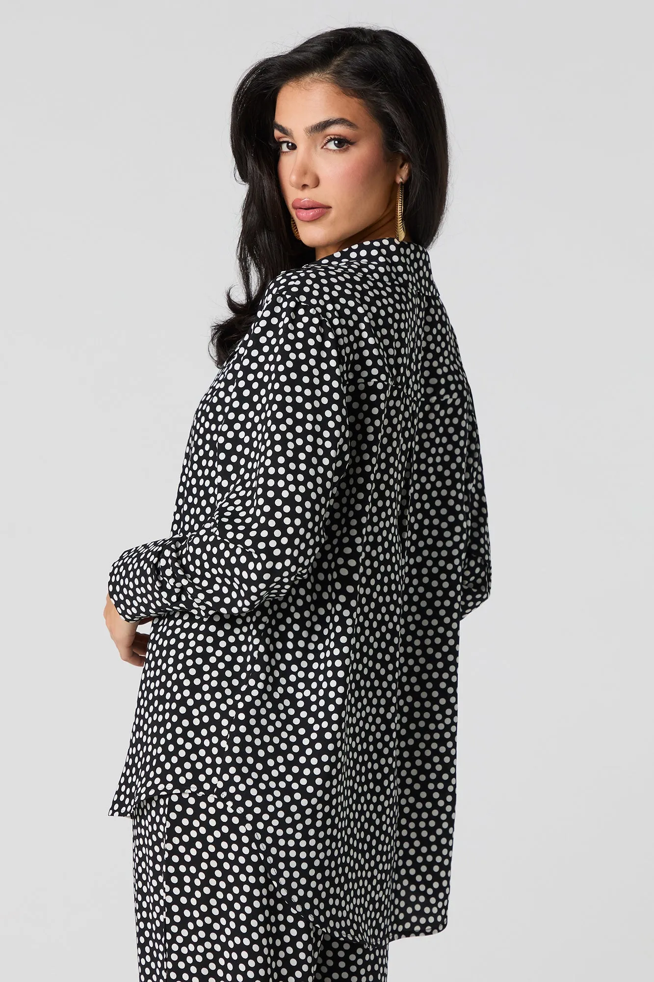 Printed Button-Up Top sold by Urban Planet product image thumbnail 2