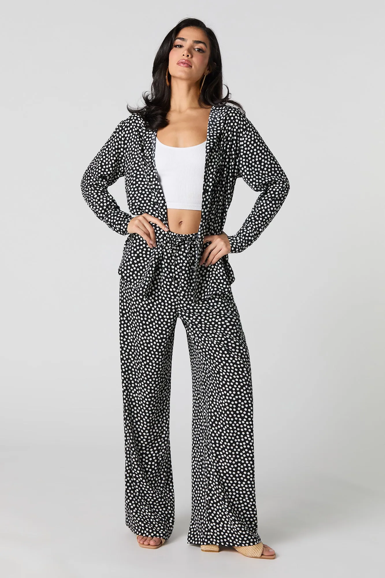 Printed Button-Up Top sold by Urban Planet product image thumbnail 3