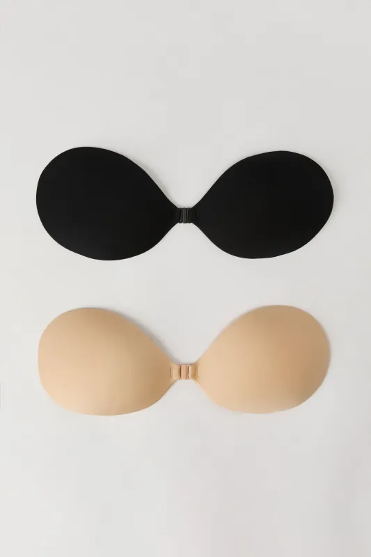 Seamless Backless Adhesive Bra (2 Pack) sold by Urban Planet