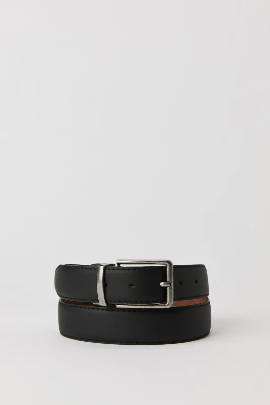 Faux Leather Reversible Belt sold by Urban Planet
