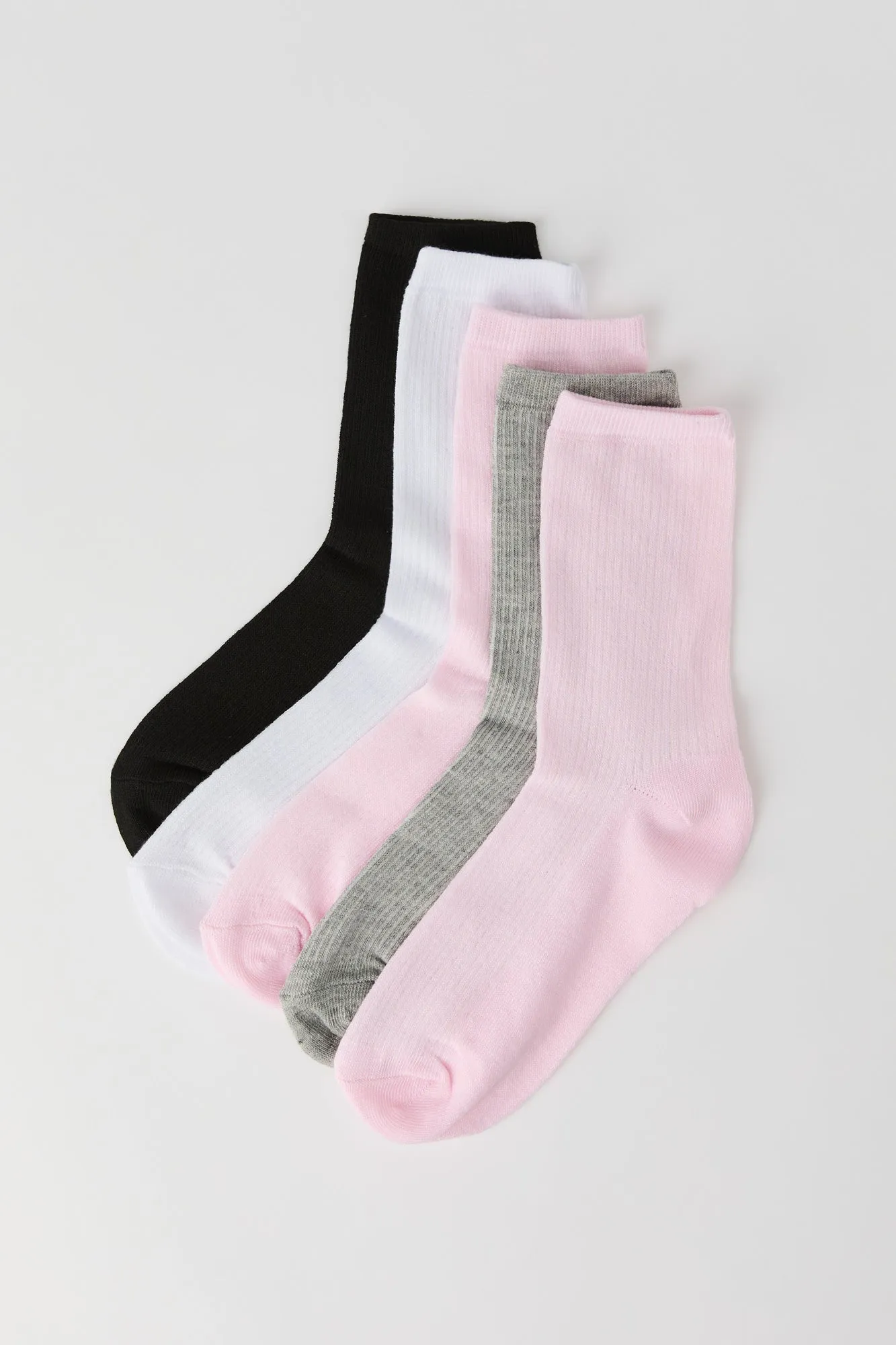 Socquettes côtelées (paquet de 5) sold by Urban Planet product image thumbnail 4