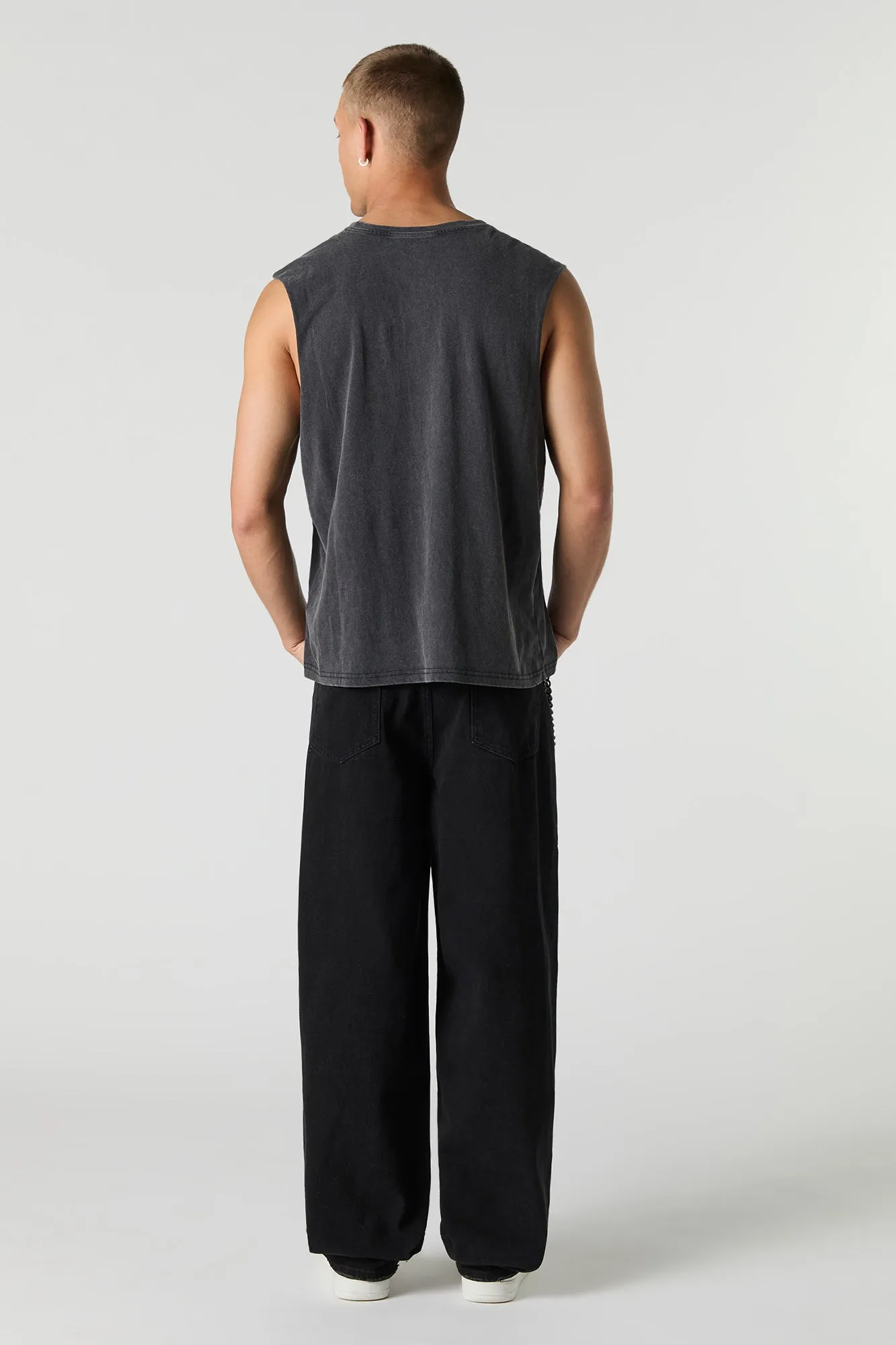 Jean baggy avec chaîne sold by Urban Planet product image thumbnail 4