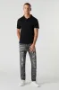 Black Distressed Slim Jean sold by Urban Planet