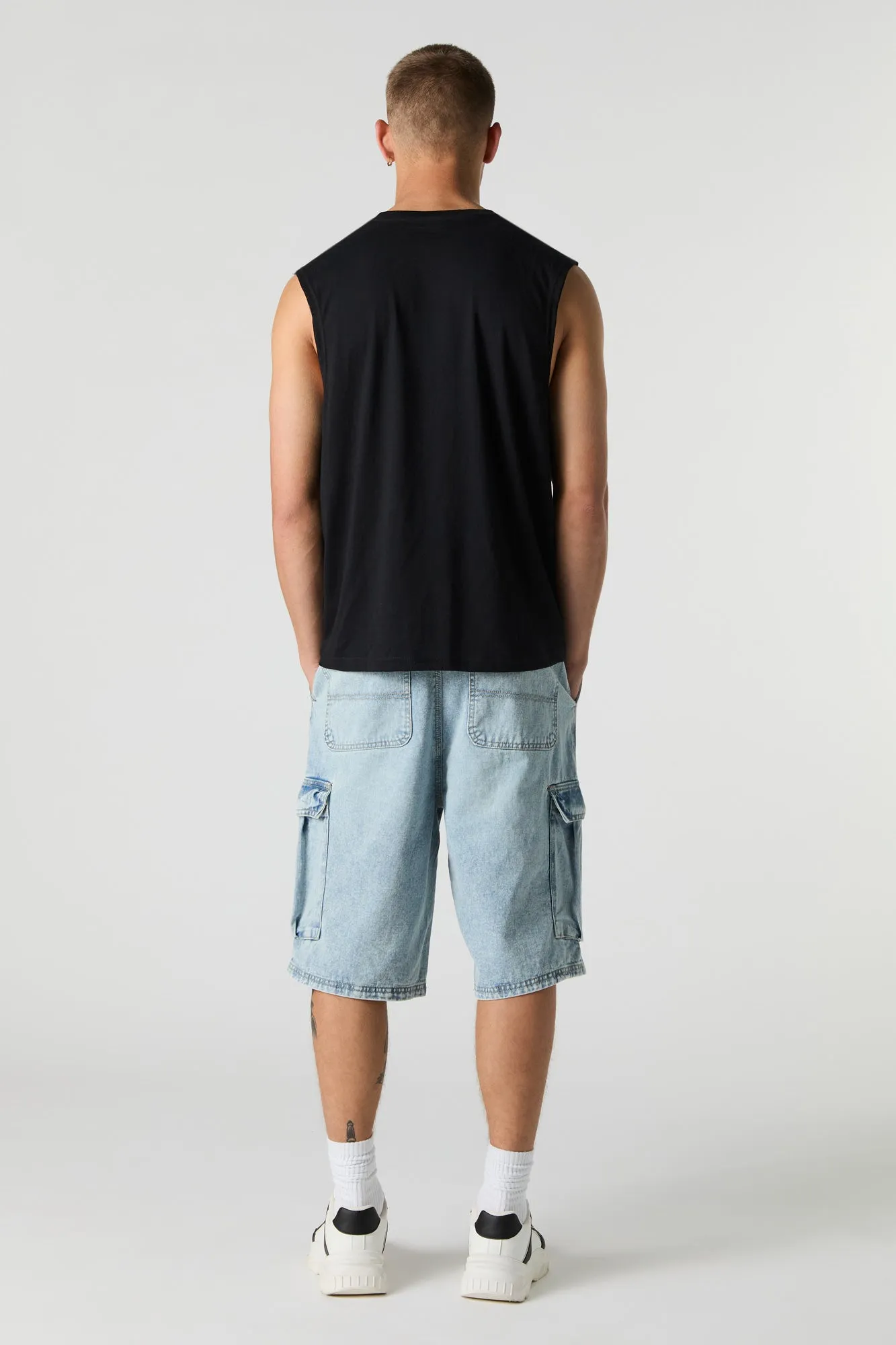 Denim Skater Cargo Short sold by Urban Planet product image thumbnail 3