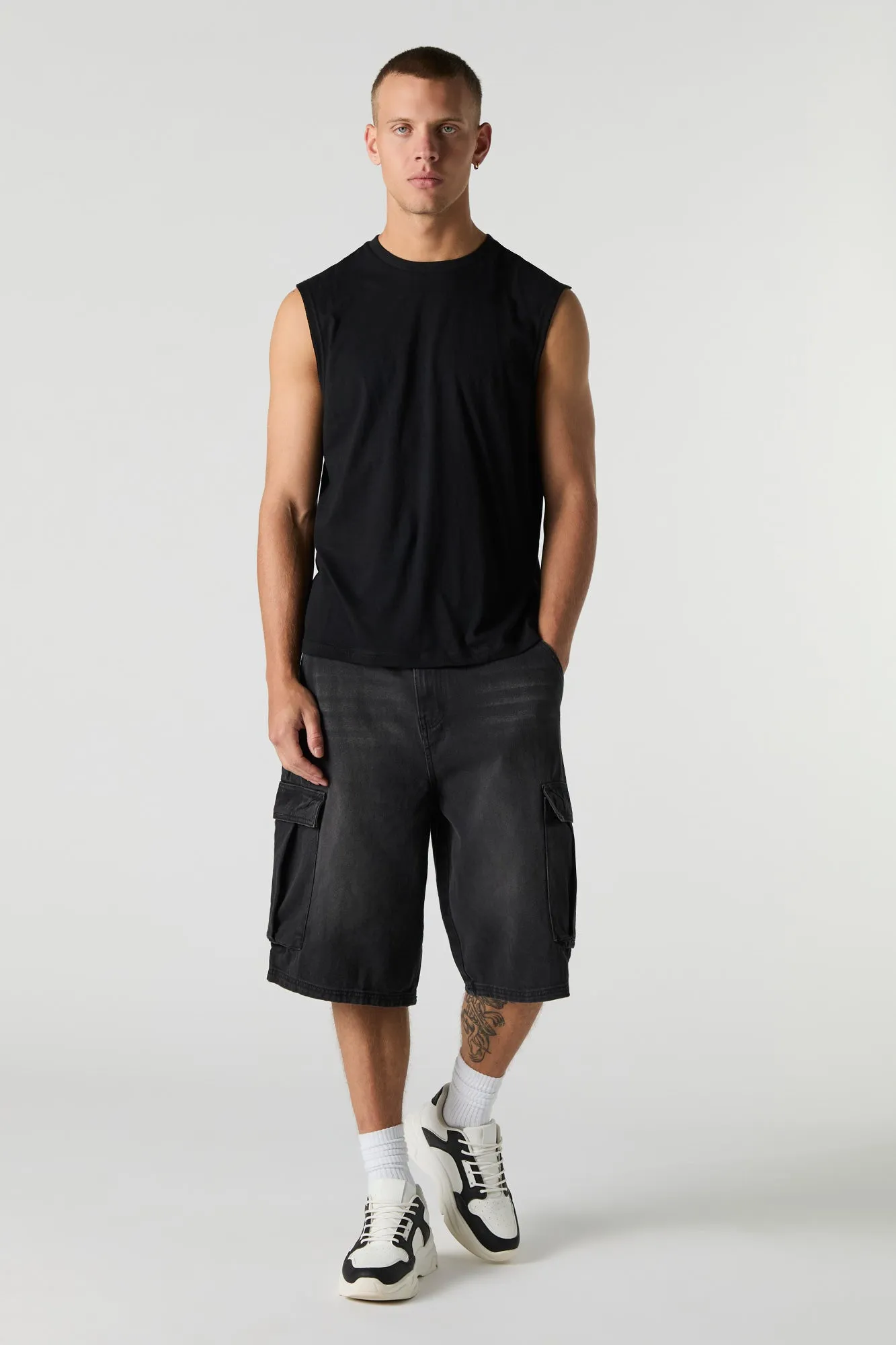 Denim Skater Cargo Short sold by Urban Planet product image thumbnail 5