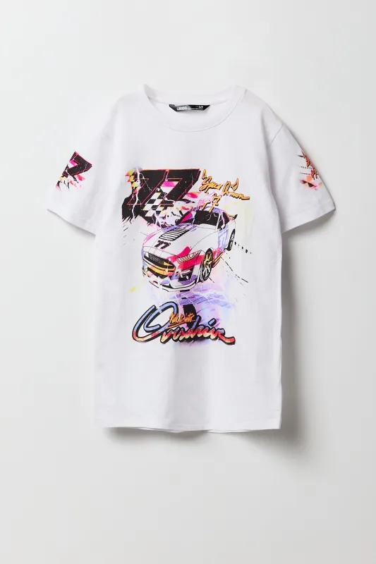 Boys Speed Demon Graphic T-Shirt sold by Urban Planet