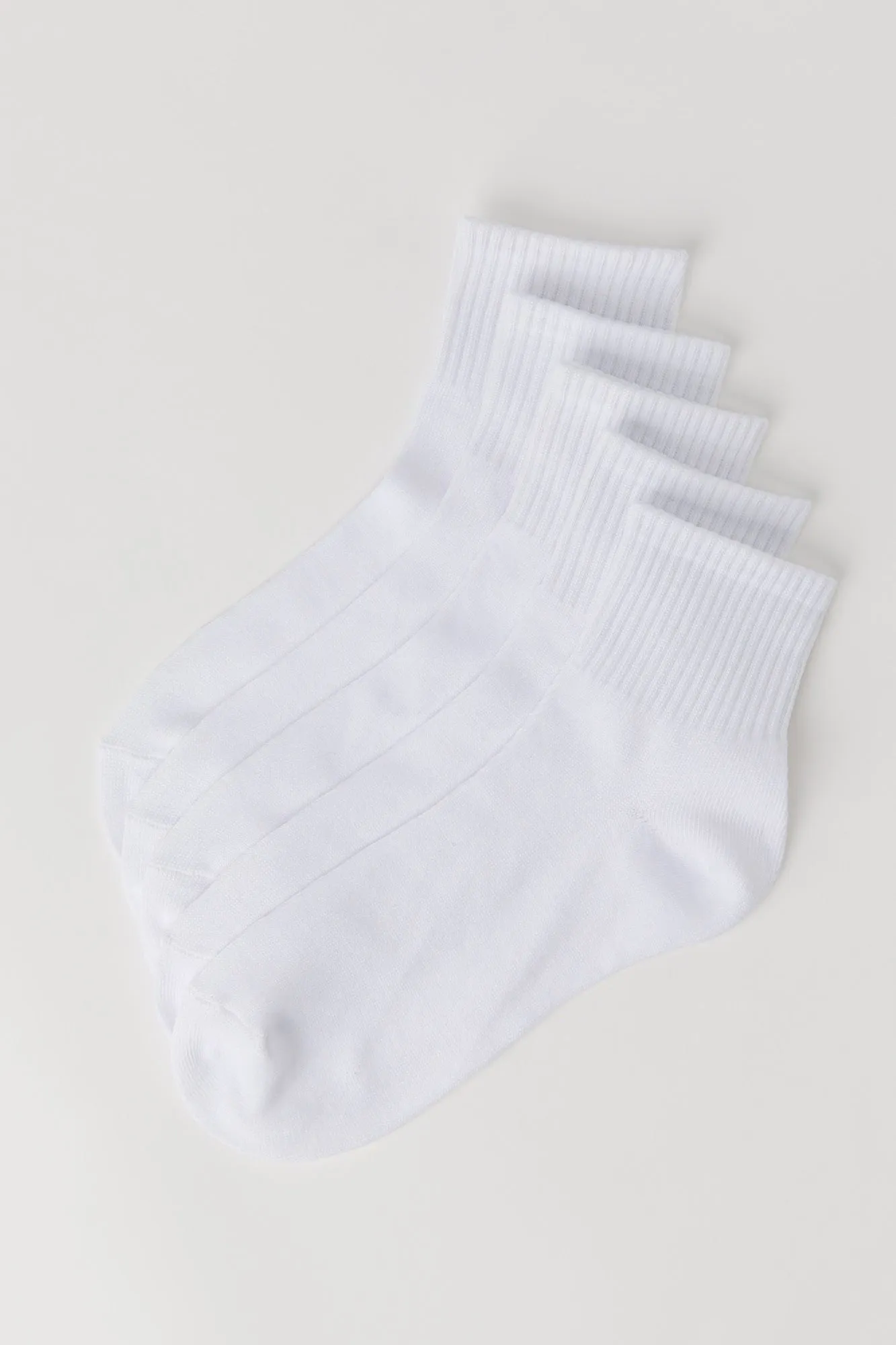 Solid Quarter Socks (5 Pack) sold by Urban Planet product image thumbnail 3