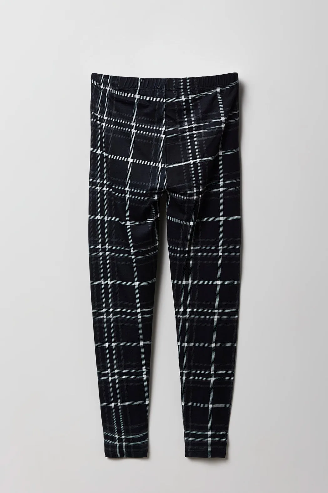 Girls Printed & Solid Soft Leggings (2 Pack) sold by Urban Planet product image thumbnail 3