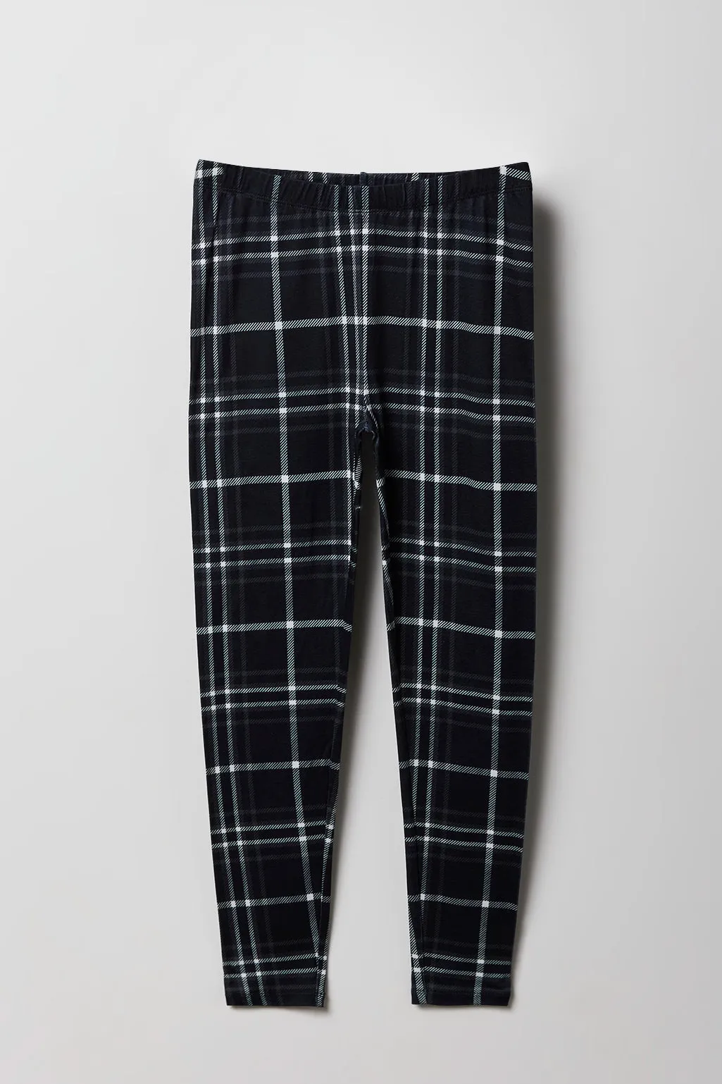 Girls Printed & Solid Soft Leggings (2 Pack) sold by Urban Planet product image thumbnail 2