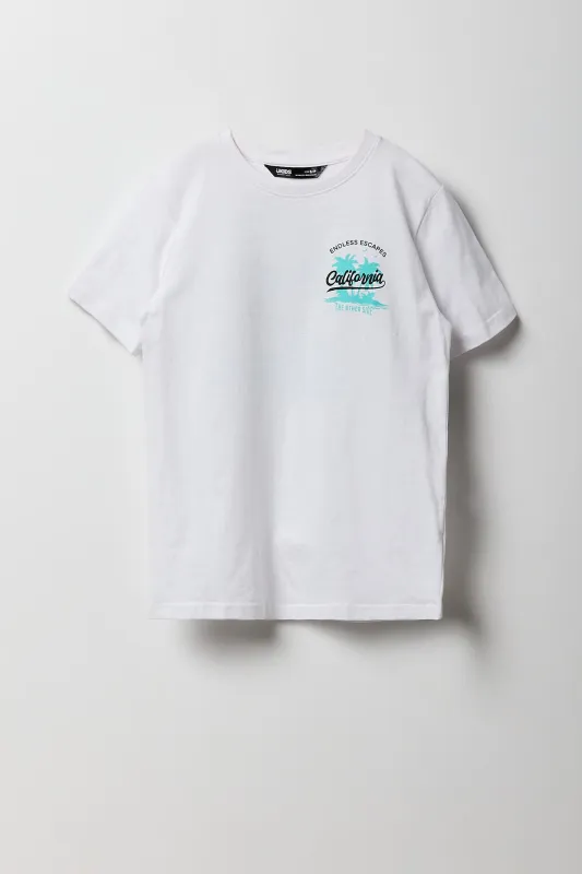 T-shirt à imprimé California Escape pour garçon sold by Urban Planet