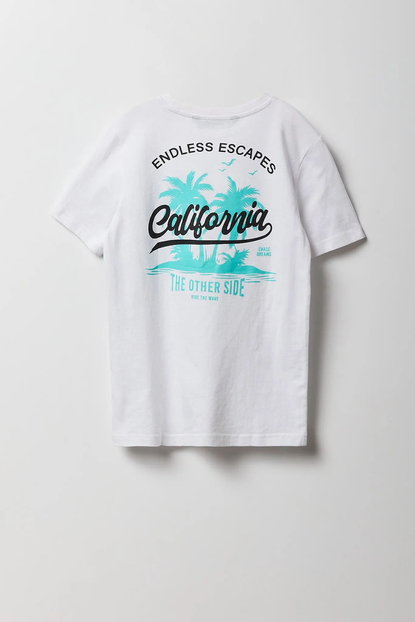 T-shirt à imprimé California Escape pour garçon sold by Urban Planet product image thumbnail 2