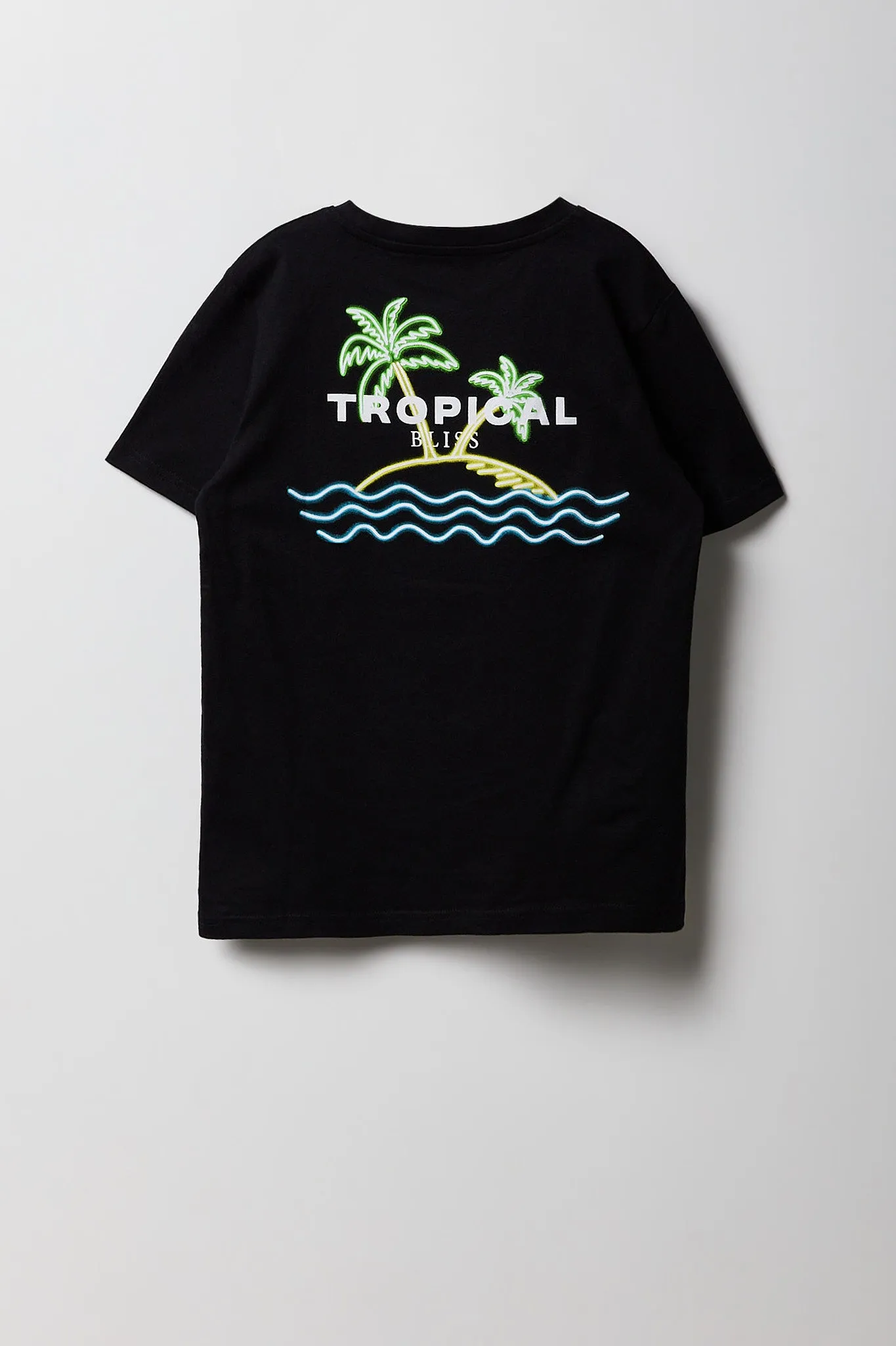 T-shirt à imprimé Tropical Bliss pour garçon sold by Urban Planet product image thumbnail 2