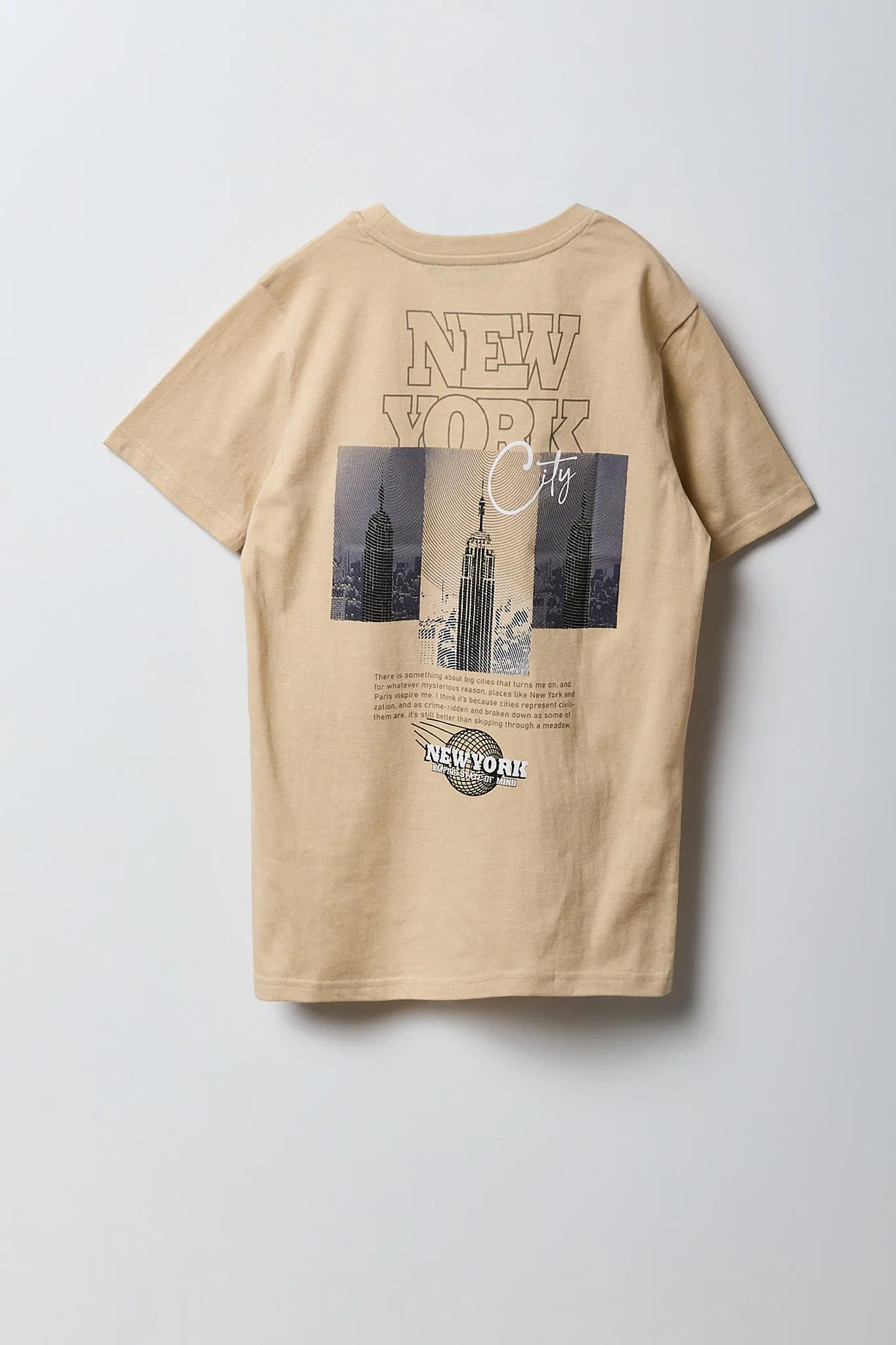 T-shirt à imprimé New York pour garçon sold by Urban Planet product image thumbnail 2