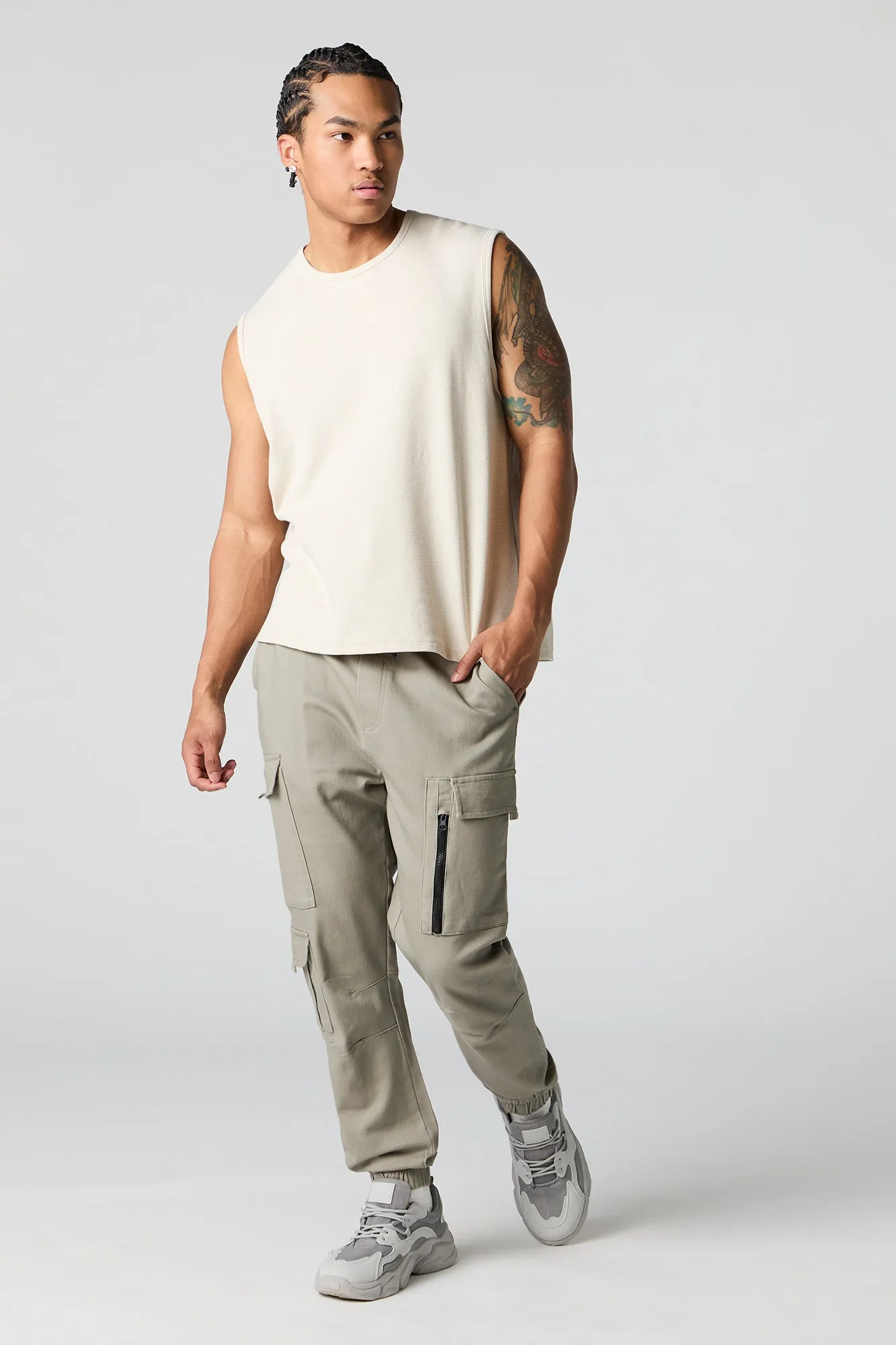 Zip Pocket Cargo Jogger sold by Urban Planet product image thumbnail 2