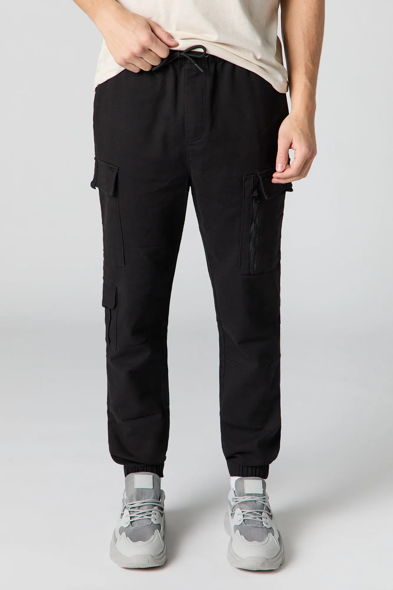 Zip Pocket Cargo Jogger sold by Urban Planet product image thumbnail 4