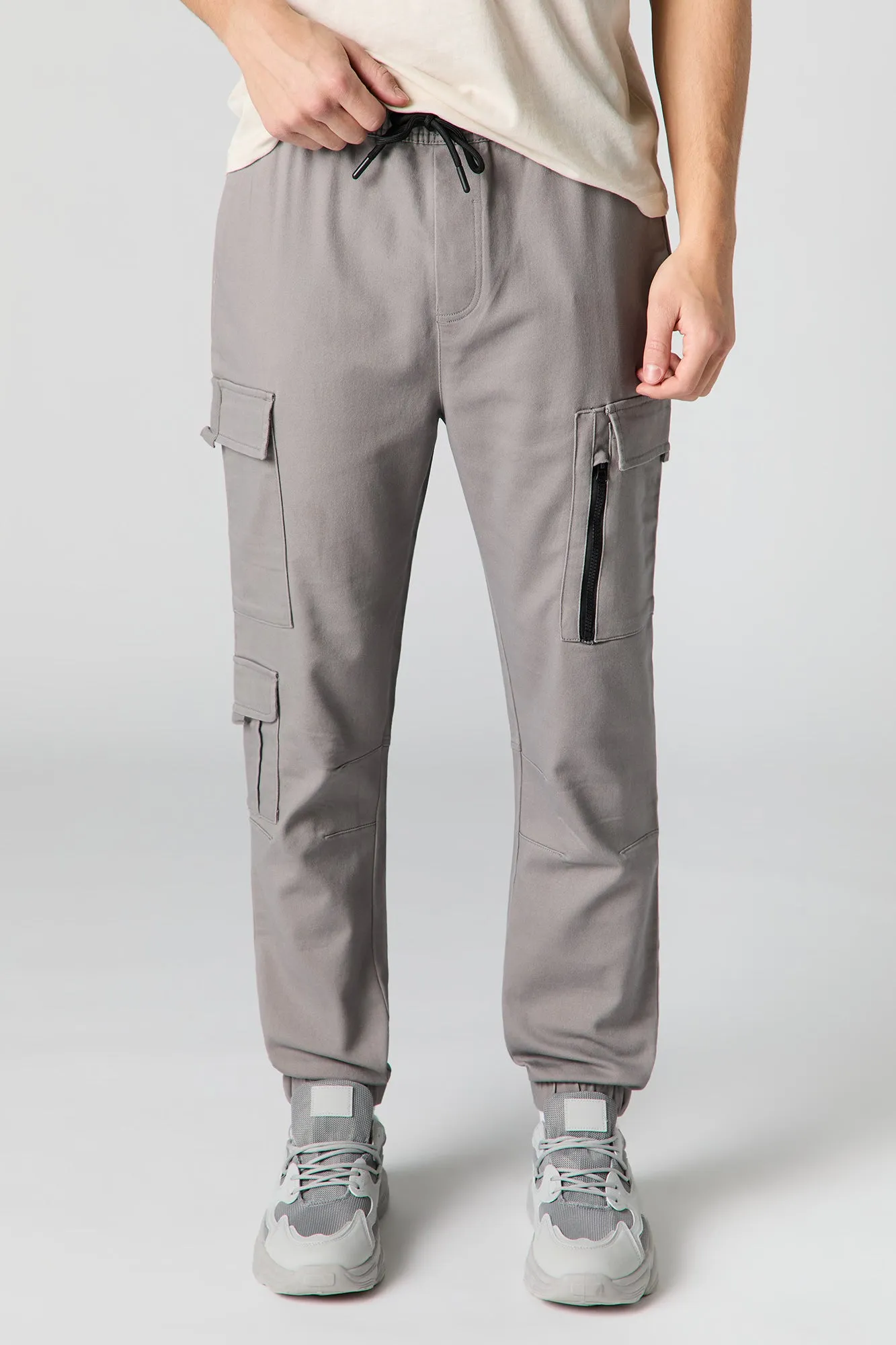 Jogger cargo avec poches à fermeture à glissière sold by Urban Planet product image thumbnail 5