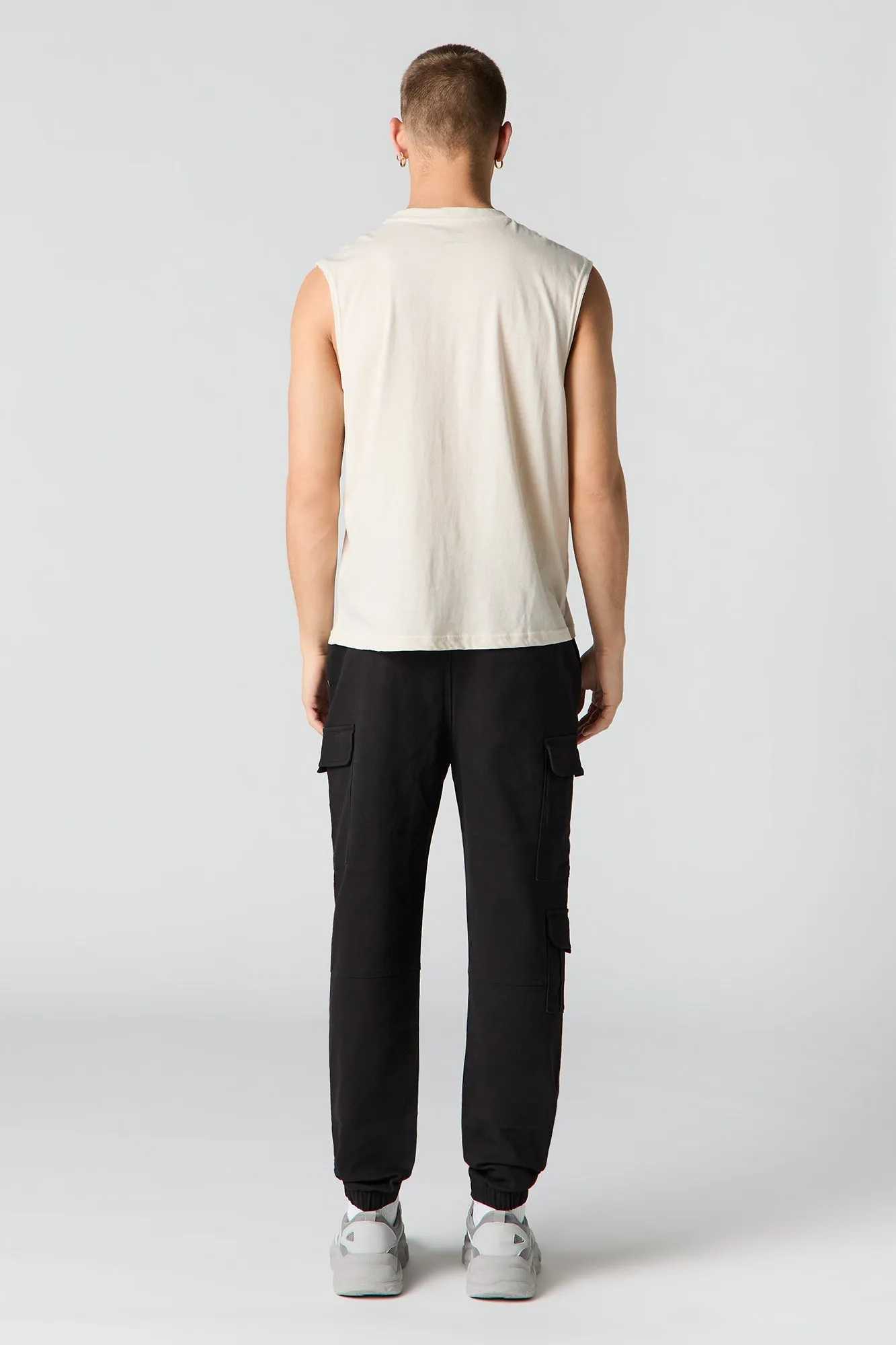 Jogger cargo avec poches à fermeture à glissière sold by Urban Planet product image thumbnail 4