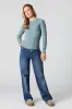 Classic Ribbed Long Sleeve Top sold by Urban Planet