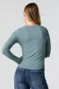 Classic Ribbed Long Sleeve Top sold by Urban Planet