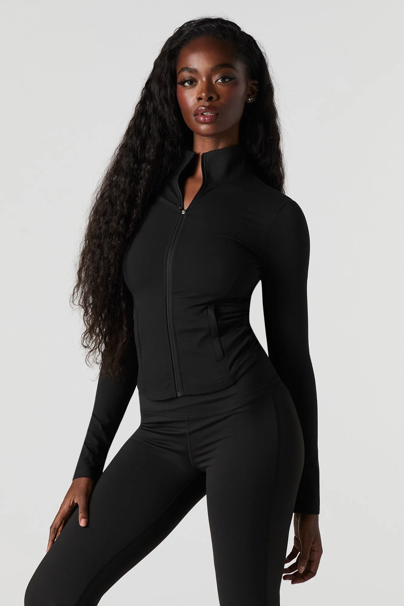 Active Zip-Up Jacket sold by Urban Planet product image thumbnail 4