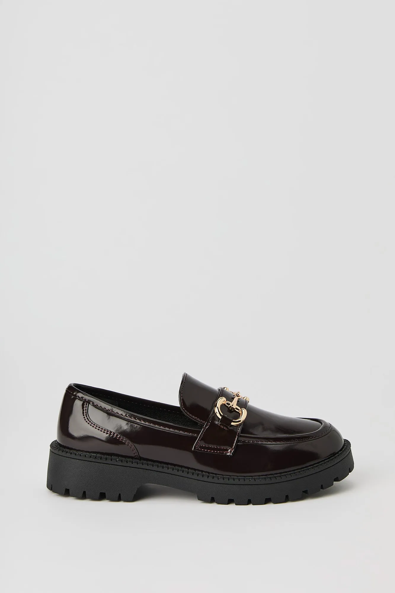 Faux Patent Leather Loafer sold by Urban Planet