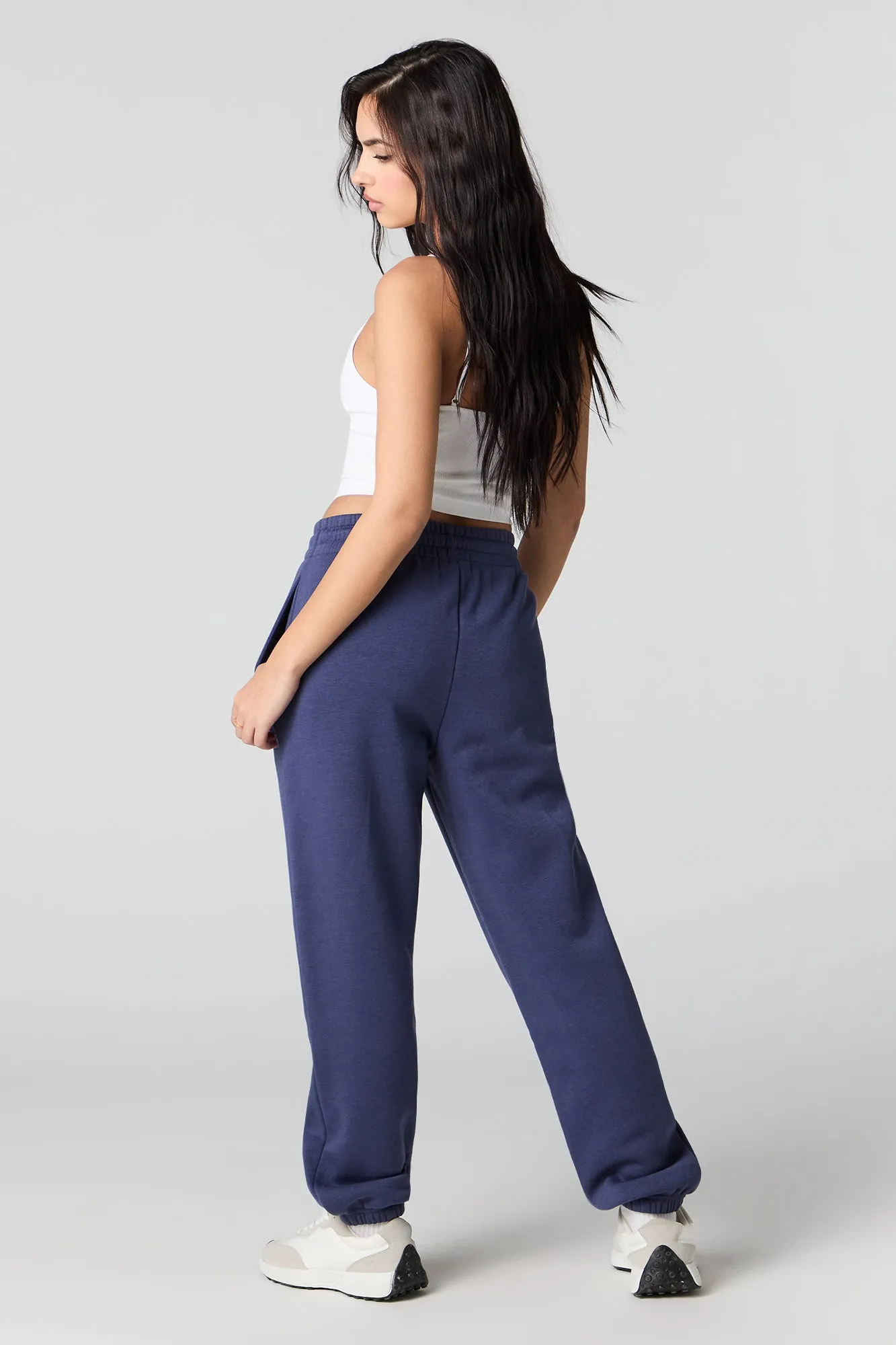 High Rise Fleece Jogger sold by Urban Planet product image thumbnail 3