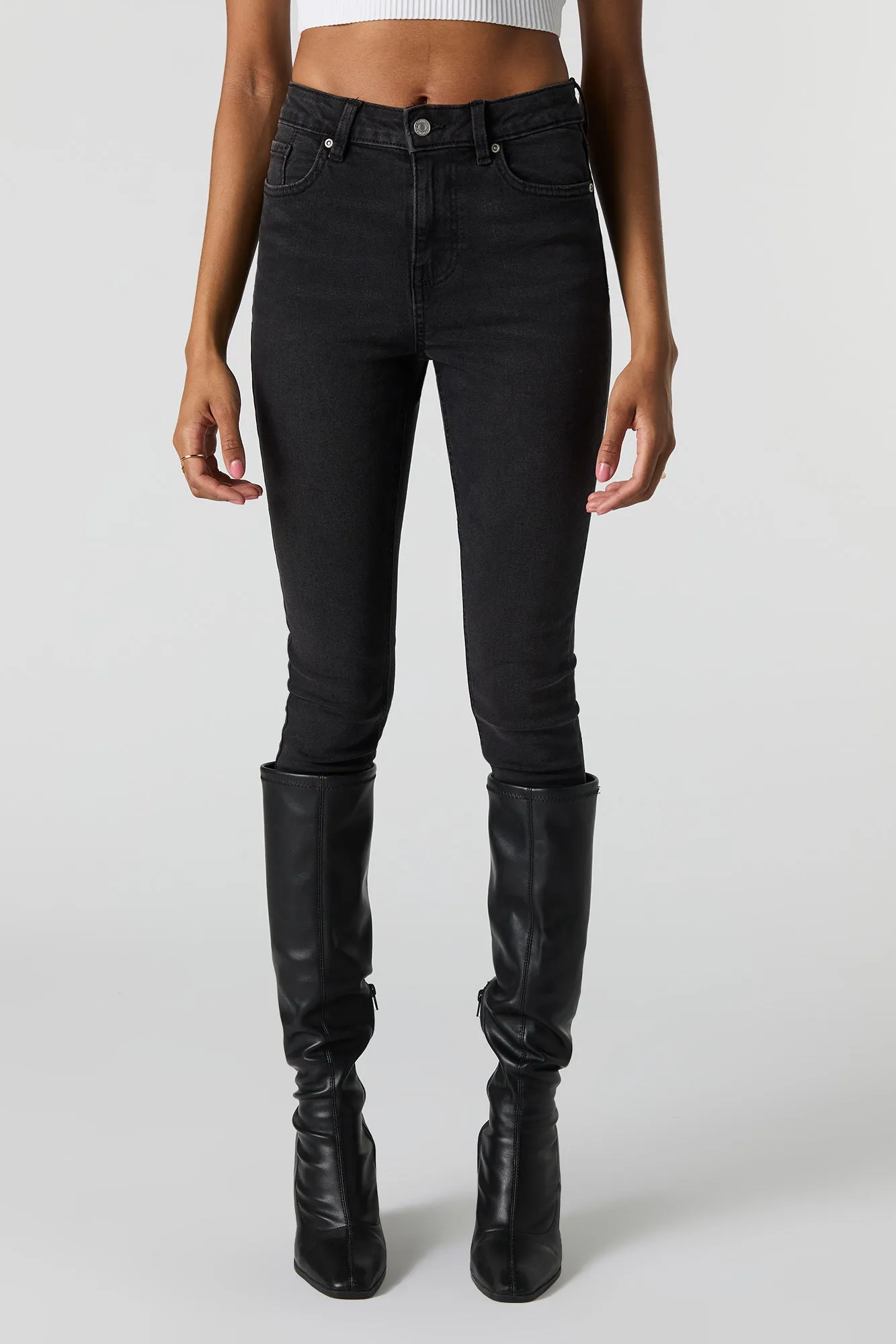 Mid Rise Skinny Jean sold by Urban Planet product image thumbnail 5