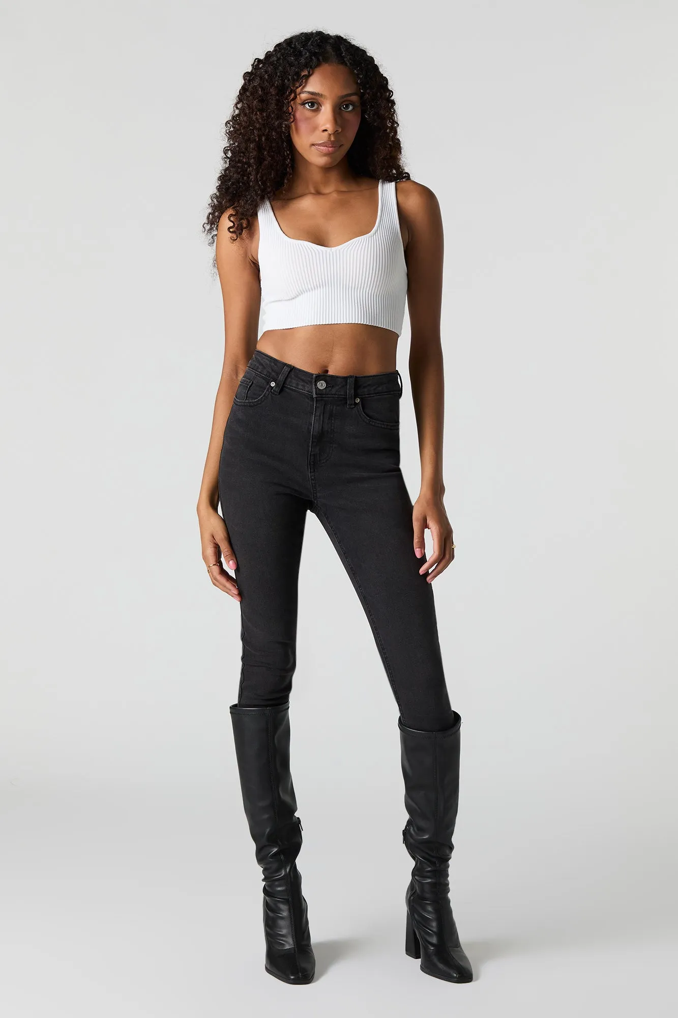 Mid Rise Skinny Jean sold by Urban Planet product image thumbnail 4