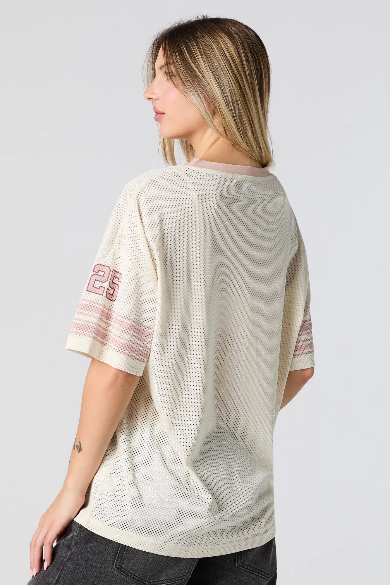 Jersey en filet à imprimé City sold by Urban Planet product image thumbnail 3