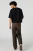 Latte Black Baggy Wide Leg Jean sold by Urban Planet