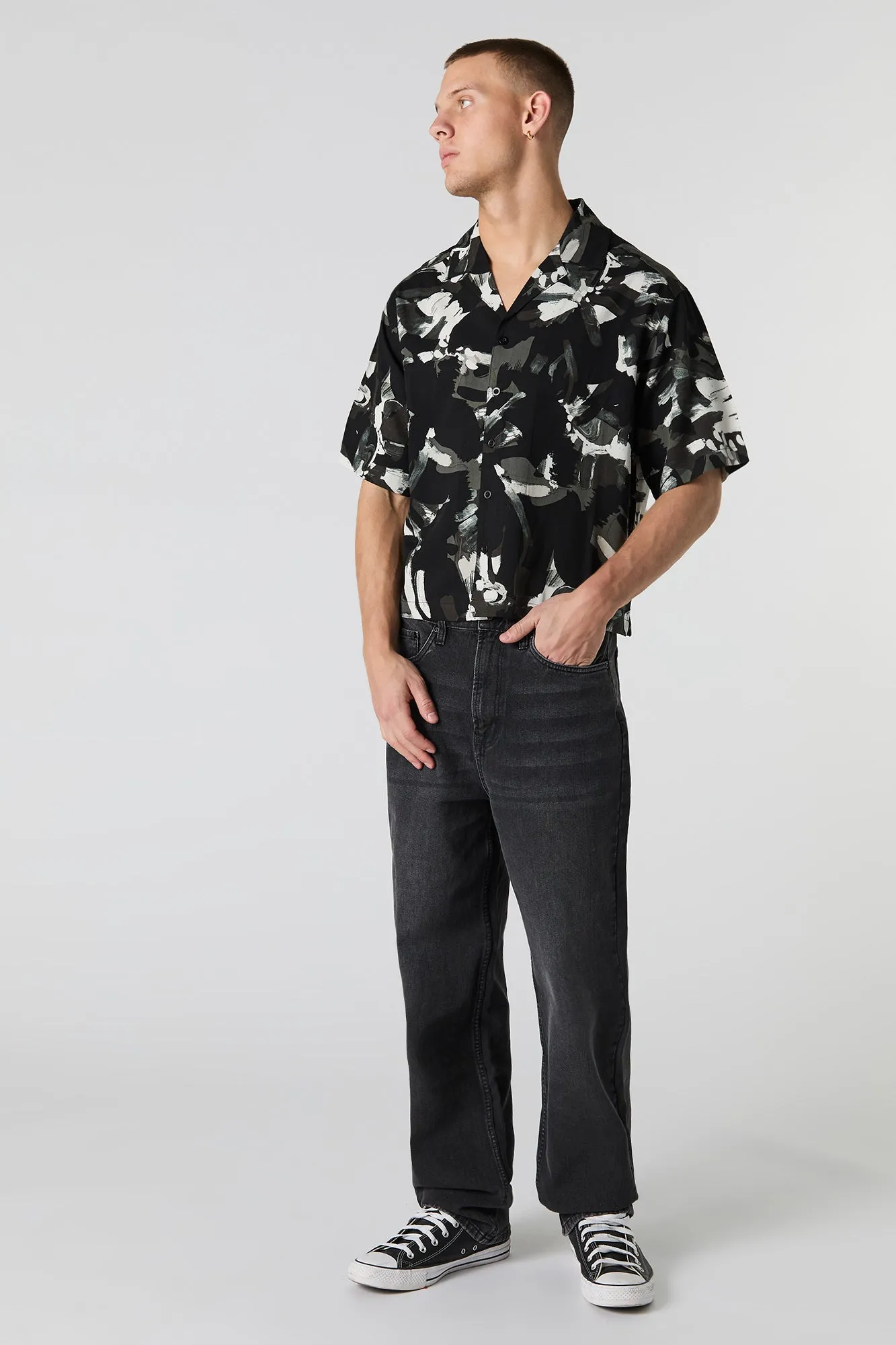 Black Baggy Jean sold by Urban Planet product image thumbnail 2