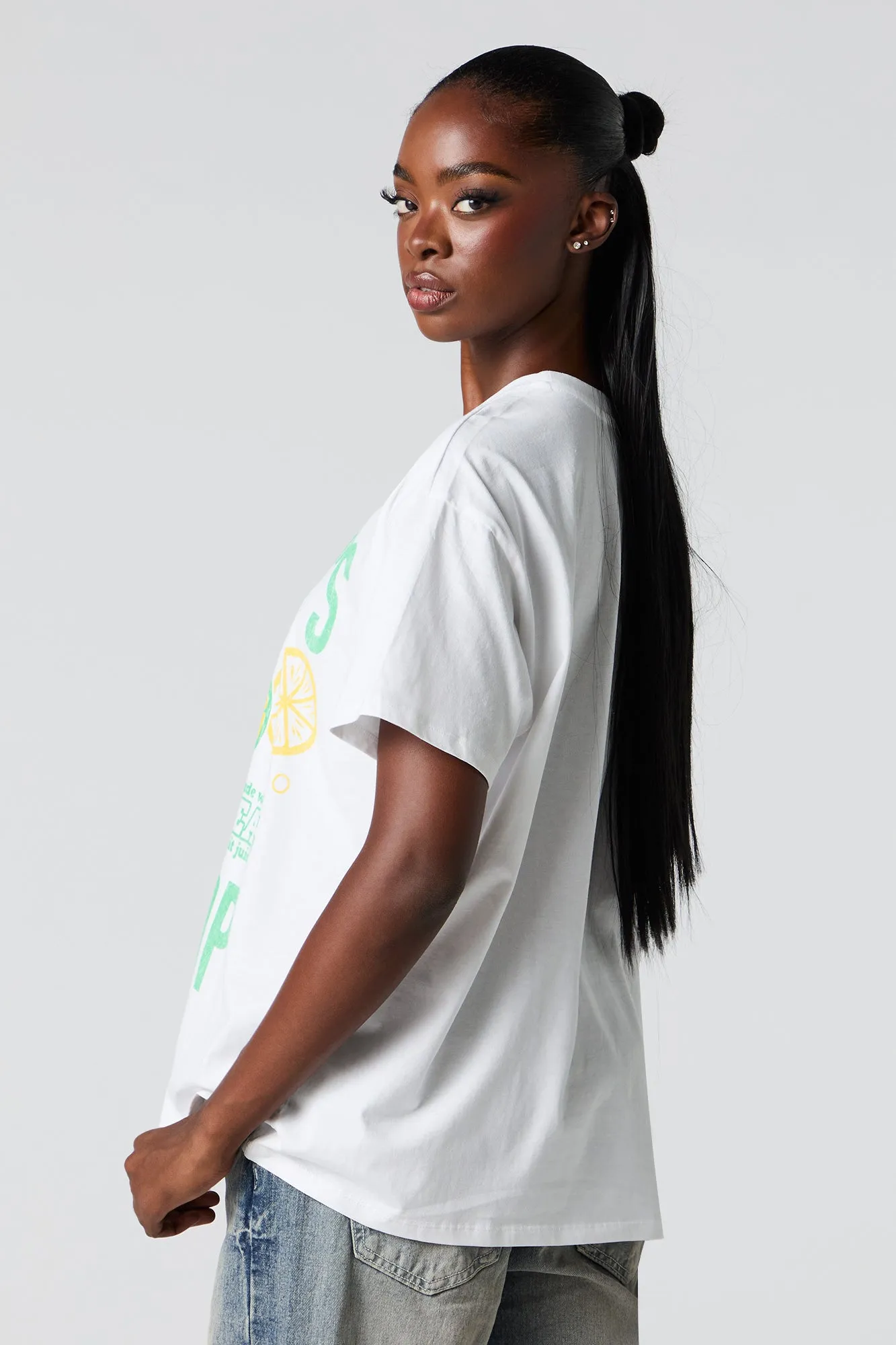 T-shirt de coupe garçonne à imprimé Snoopy Soda sold by Urban Planet product image thumbnail 2