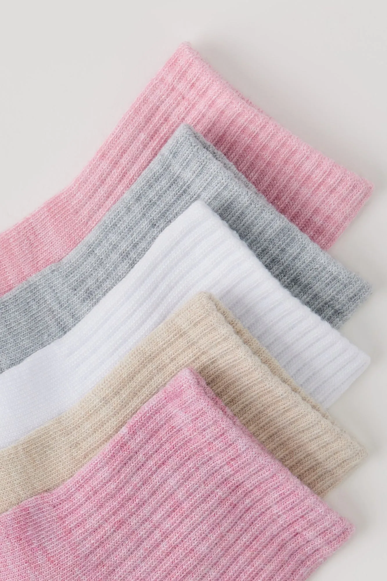 Marled Quarter Socks (5 Pack) sold by Urban Planet product image thumbnail 2